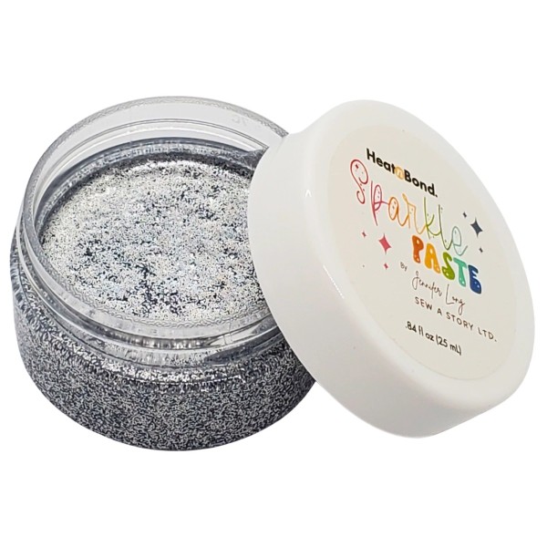 Therm O Web Sparkle Paste by Jennifer Long .84oz-Silver -
