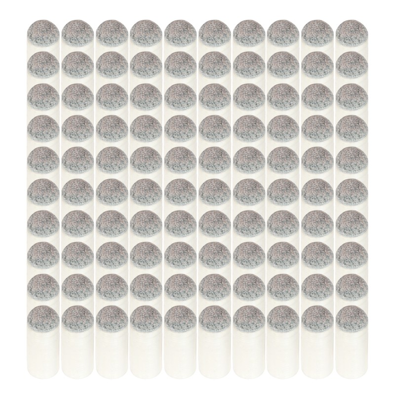 100PCS Slip-on Pool Cue Tips Billiard Cue Ferrules Billiard Cue