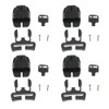 E-outstanding Spa Tub Cover Clip 4 Set Spa Hot Tub Cover Latch Lock Kit with Keys and Screws Replacement Broken Latchs Repair Accessories