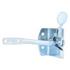 Auto Gate Latch, 2 Part Kit, Steel Bright Zinc Plated,