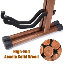 CANTUS Guitar Stand Wood for Guitar Bass Ukulele A-Frame Acoustic Guitar Stand Floor Electric Guitar Stands