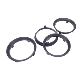 NAAA 4 x centring rings 70.1-67.1 I 70.1 to 67.1 black centring ring