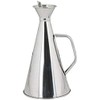 Ilsa 384 Stainless Steel Anti-Spill Oil Bottle, 1/4 L, Silver-Coloured