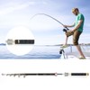 Protable Ultralight Carbon Fiber Fishing Rod Telescopic Sea Pole Tackle