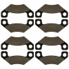 Caltric Brake Pads For John Deere TX Turf 4X2 TX4X2
