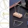 LONGHAO Set of 4 Tie Collar Pins, Collar Bar Pins,
