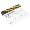 30x25CM Acrylic Clapperboard Director Movie Film BuiltIn Magnet Photography Action