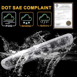 G-PLUS LED 3rd Third Brake Light Compatible with 2007 2008 2009 2010 2011 2012 2013 Chevy Silverado GMC Sierra 1500 2500 3500 Rear High Mount Stop Tail Lamps