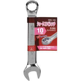 SK11 SMS-10S Short Combination Wrench 0.4 inches (10 mm)