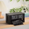 Trash Bag Dispenser, 13 Gallon Wall Mount Trash Bag Holder
