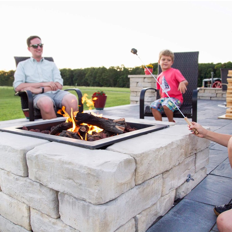 Skyflame Natural Gas Connection Hose, Complete NG Fire Pit Installation