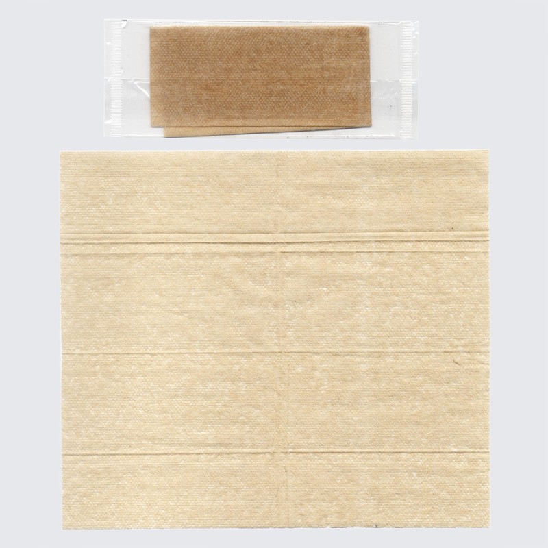 Kyushu Shiko, WM-50 Anti-shake, FSC Certified, Unbleached Towels, 100 Pieces,