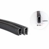 Black PVC Edge Trim, 3.5 Feet (1 Meter), Fits Edge