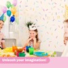 300 Pieces Confetti Wall Decal Stickers Window Decal Stickers Removable