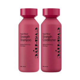 Eva NYC Ritual Repair Shampoo and Conditioner Set - Protect and Strengthen Dry, Damaged Hair with Bond Technology + Red Algae - Reduce Breakage - Orange Zest + Sage Scent - 10 fl oz (Pack of 2)
