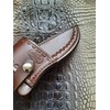 Custom Cross Draw Leather Knife Sheath for Buck 119 Knife,