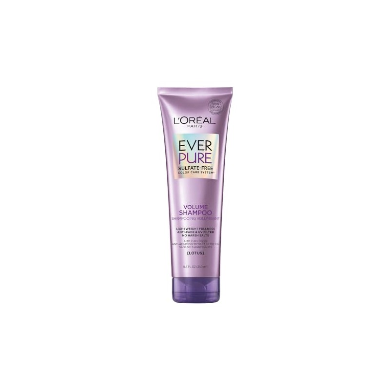 L'Oréal Paris Ever Pure Volume Shampoo Flor de Loto, 250