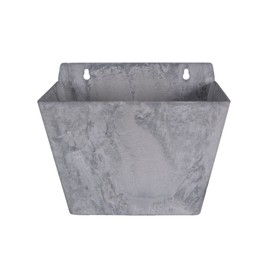 Artstone Ella wall pot, 22x15x17 cm, grey
