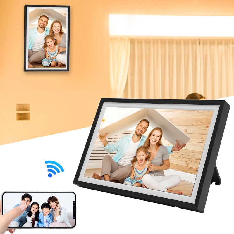 10.1 Inch WiFi Digital Picture Frame 32GB Storage HD IPS