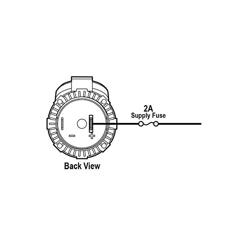 Blue Sea Systems 1016001 12V Dual USB Charger Socket