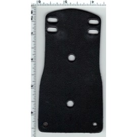 New York/New Jersey Police Leather Backer holds Shield/Nameplate/2-Citations