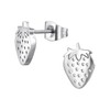 Strawberry Earrings - Stainless Steel Studs