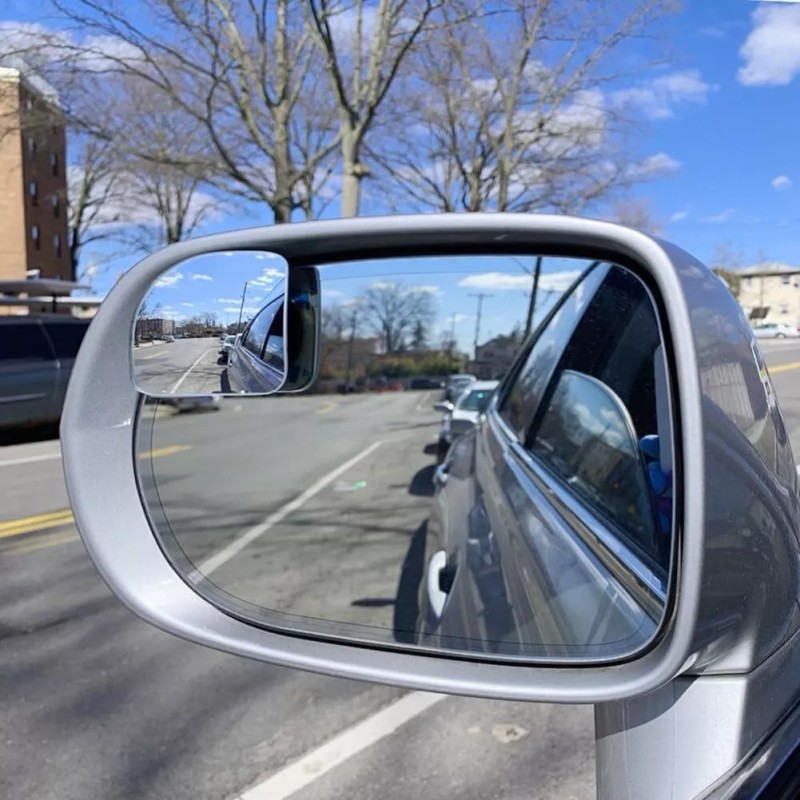ZT Blind Spot Fan Shaped Stick On Rear View Convex
