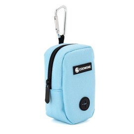 COOWONE Dog Treat Pouch for Training, Portable Dog Walking Bag Built in Poop Bag Dispenser, Pocket Sized Pet Treats Pouches, Doggie Puppy Snack Rewards Bag,Dog Treat Carrier Holder with Clip (Blue)