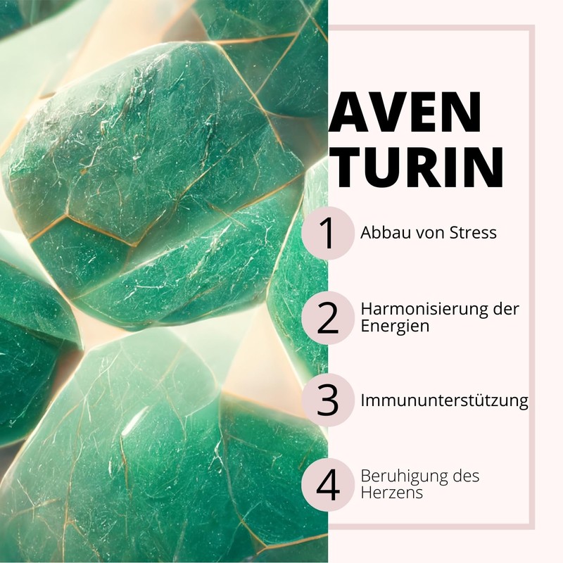 Masseur Face Roller Electric Aventurine, Roller in 100% Natural Aventurine,