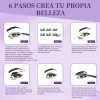 120pzs Extensiones Pestañas Raíces Curvatura D 8-18mm, K28