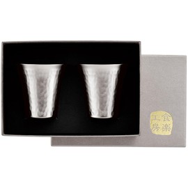 Asahi TW-12 Cold Sake Cup, Titanium, 2.2 fl oz (65 ml), Set of 2