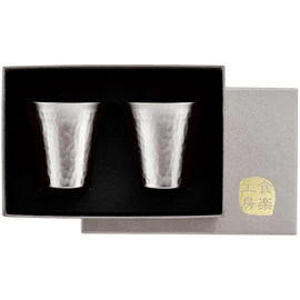 Asahi TW-12 Cold Sake Cup, Titanium, 2.2 fl oz (65 ml), Set of 2