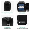 CROWNFUL Mini Fridge, 4 L/6 Can Portable Cooler and Warmer