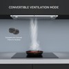 Hermitlux 30 inch Built-in/Insert Range Hood, 600 CFM 3 Speed