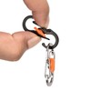 KAruim S-Biner, Micro Lock, S-Shaped Carabiner, Set of 8, Locking