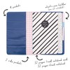Pukka Pad, Carpe Diem Refillable Traveler’s Notebook Cover – Faux