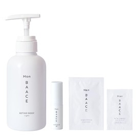 Mon BAACE Mon Baace Retinol Body Cream, Large Capacity, 14.1 oz (400 g), Vitamin A, Moisturizing, Drying, Made in Japan, Retinol Body, Light, 10.6 oz (300 g)