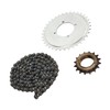 114 Link Drive Chain 410 Sprocket 16 Tooth Sprocket Kit
