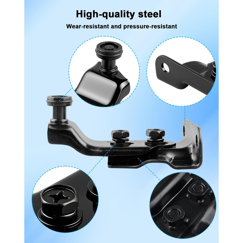 1 Pair Sliding Rear Door Roller Top Bracket Fit for