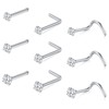 Longita Nose Studs 22g Nose Stud 22 gauge Nose piercing