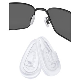 Replacement Nosepieces Nose Pads for Maui Jim Eyeglasses, Sunglasses; Nosepad Pieces for Oakley Eyeglasses, Sunglasses - 1 Pair