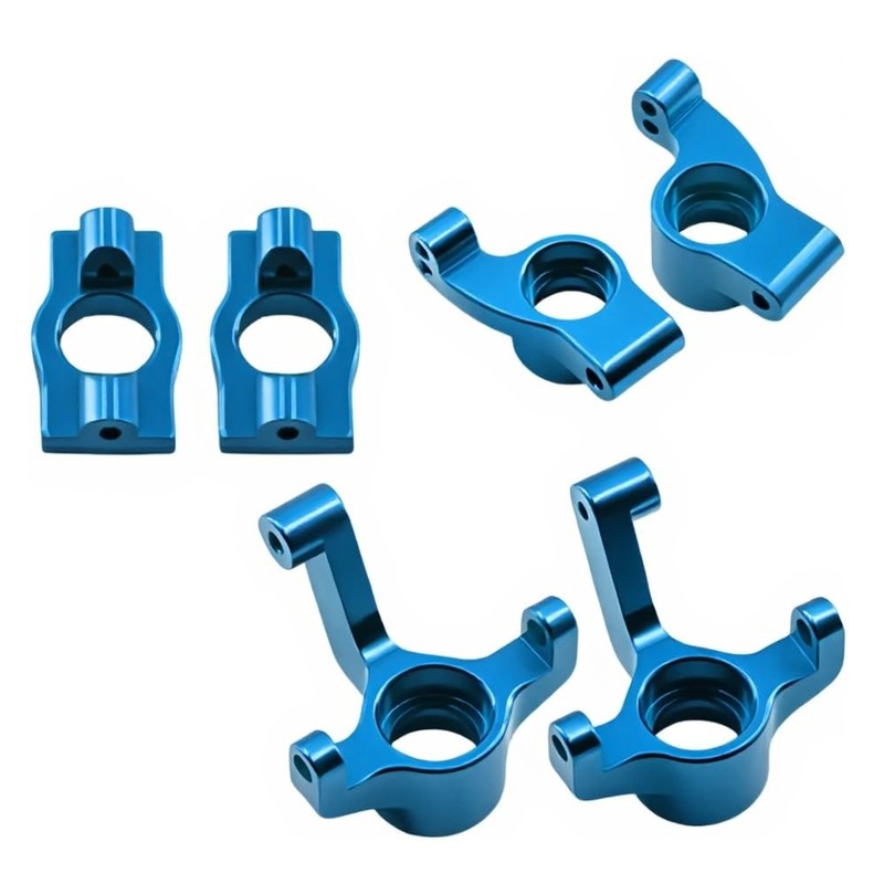 Front Steering Knuckles, Caster Blocks C Hubs and Rear Hubs