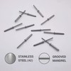 (Pack of 100) Stainless Steel Blind Rivets 4.0 x 25