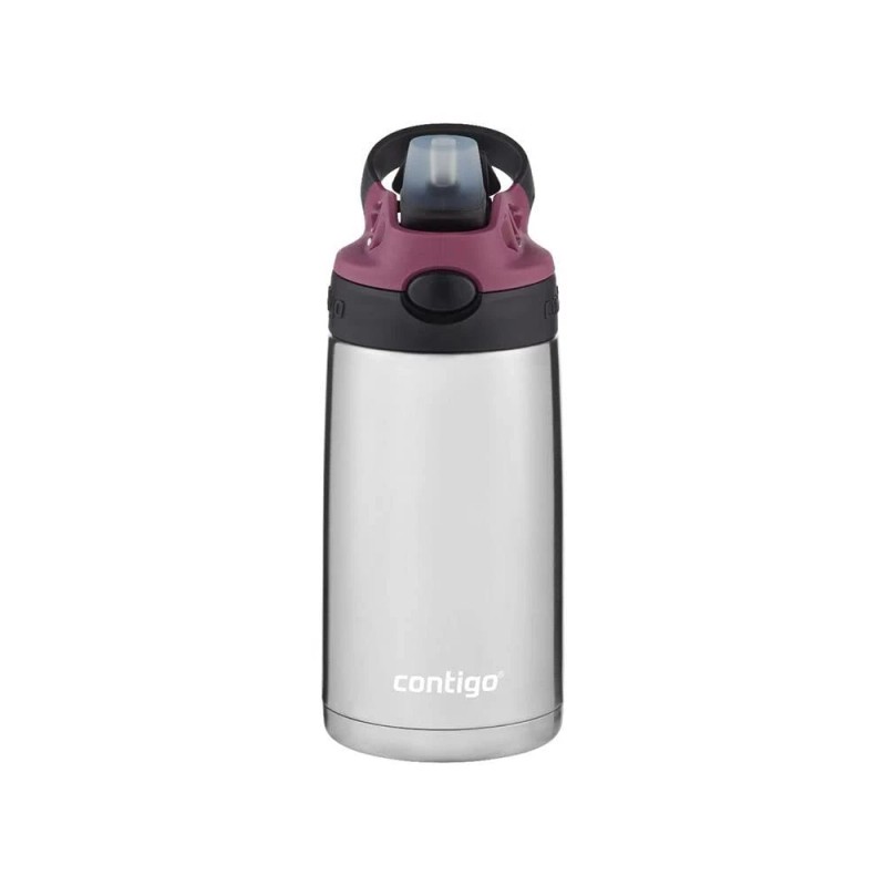 Contigo Kids AUTOSPOUT Insulated Water Bottle 13 Ounce Eggplant Punch