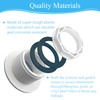 2 Pcs 1 1/2" Above Ground Pool Inlet Return Fitting