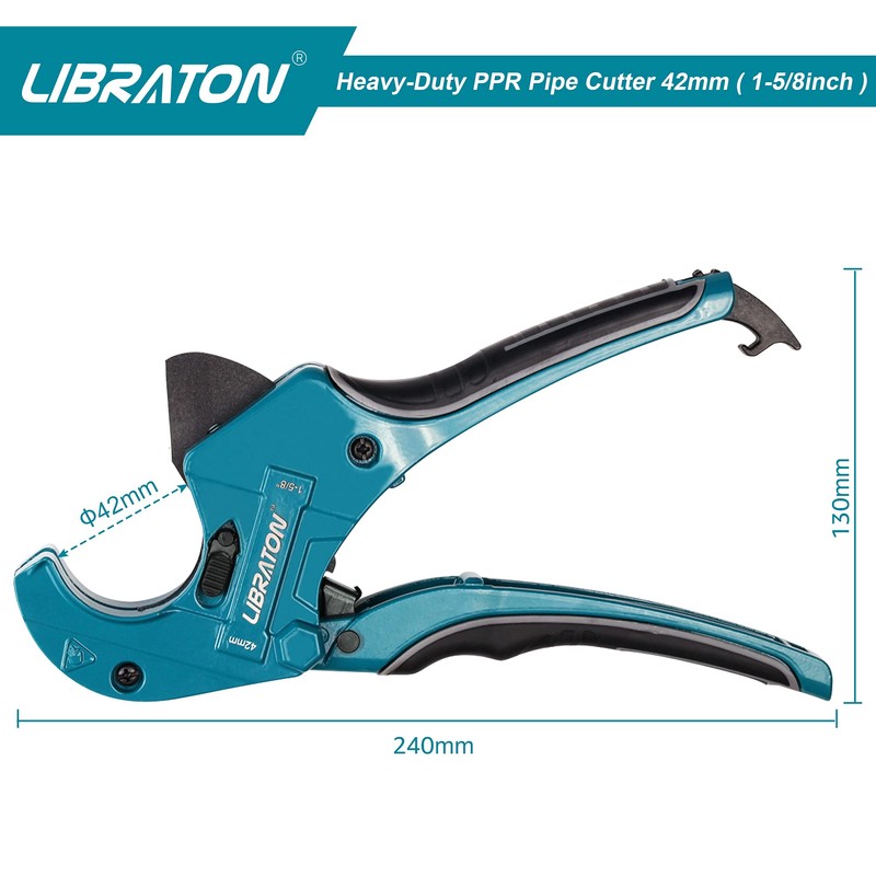 Libraton 2-Piece Pipe Cutter Replacement Blade (Up to 1-5/8") for