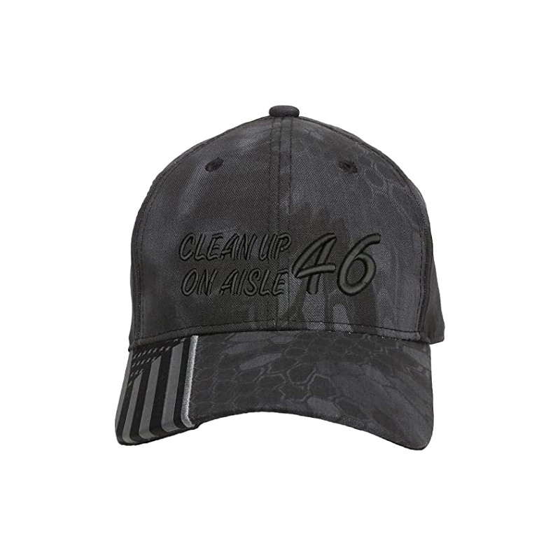 AmazingShirts Cleanup on Aisle 46 Embroidered Structured Adjustable One Size