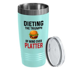 Dietetics Teal Edition Viking Tumbler 20oz - The triumph - Registered Dietitian Nutritionist Foodies Vegan Vegetables Dietician Vegeterian Consultant
