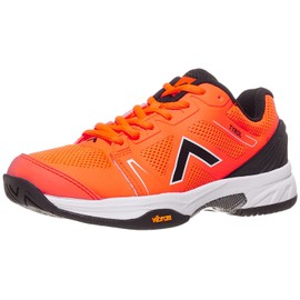 Tyrol Men's Drive V Pickleball Shoe (Orange/Black) (8.5)