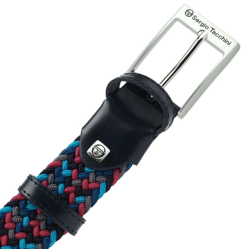 Sergio Tacchini Braided Men's and Women's Belt, Made of Elastic